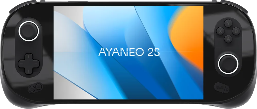 AYANEO 2S front view in Starry Black