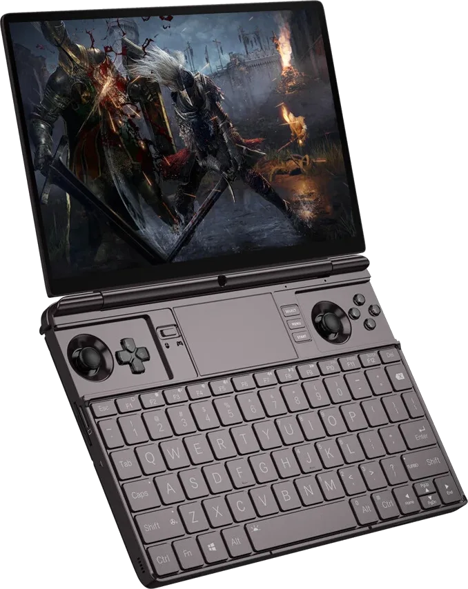 GPD Win Max 2 (2025) front view with the screen open