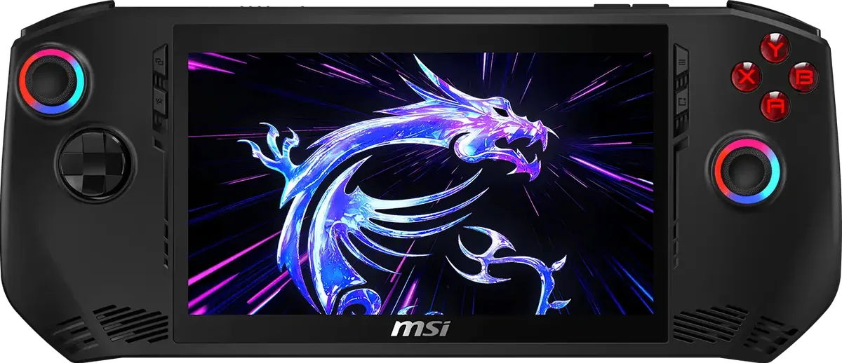 MSI Claw 7 AI+ front view