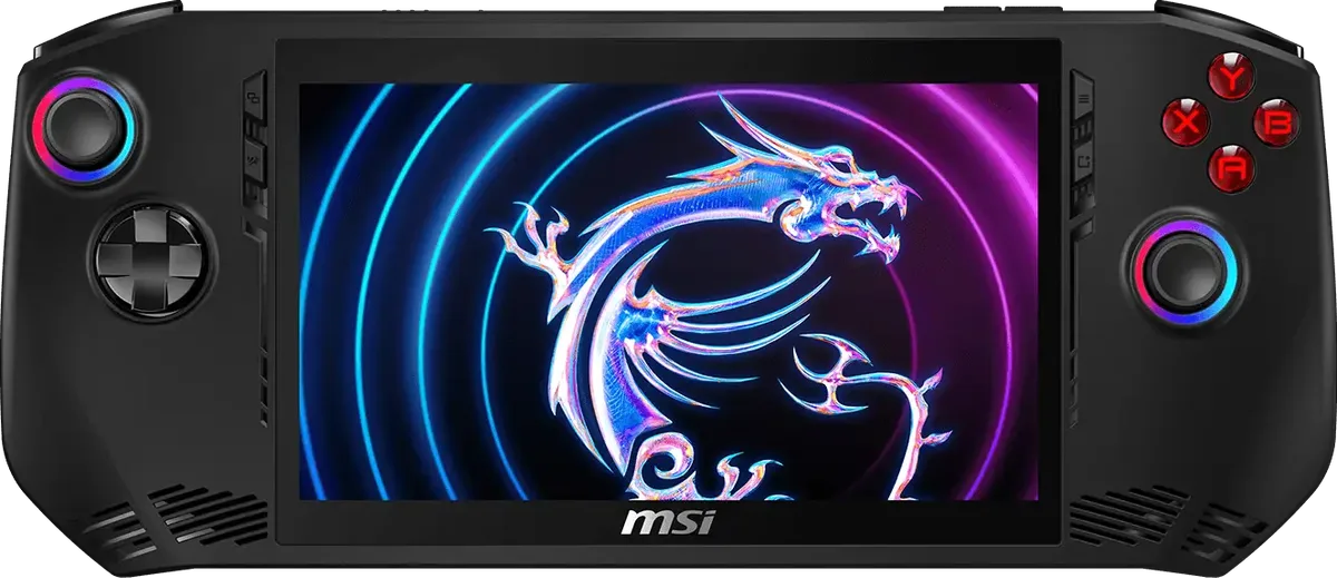 MSI Claw A1M front view